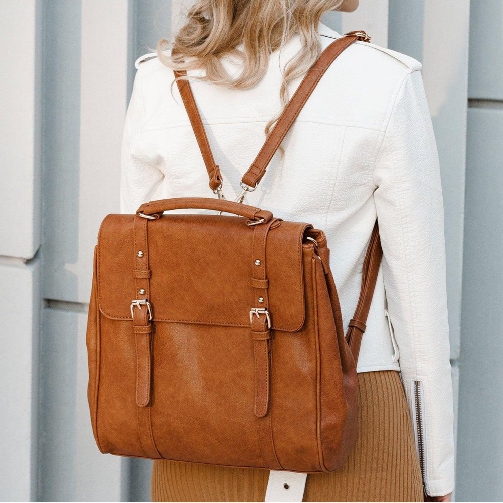 Modcloth Leather Backpack